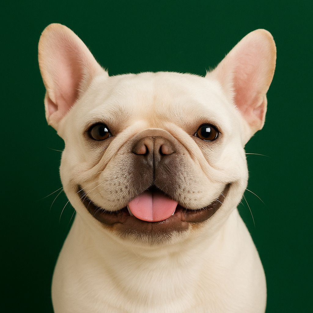 Milano, a white dog