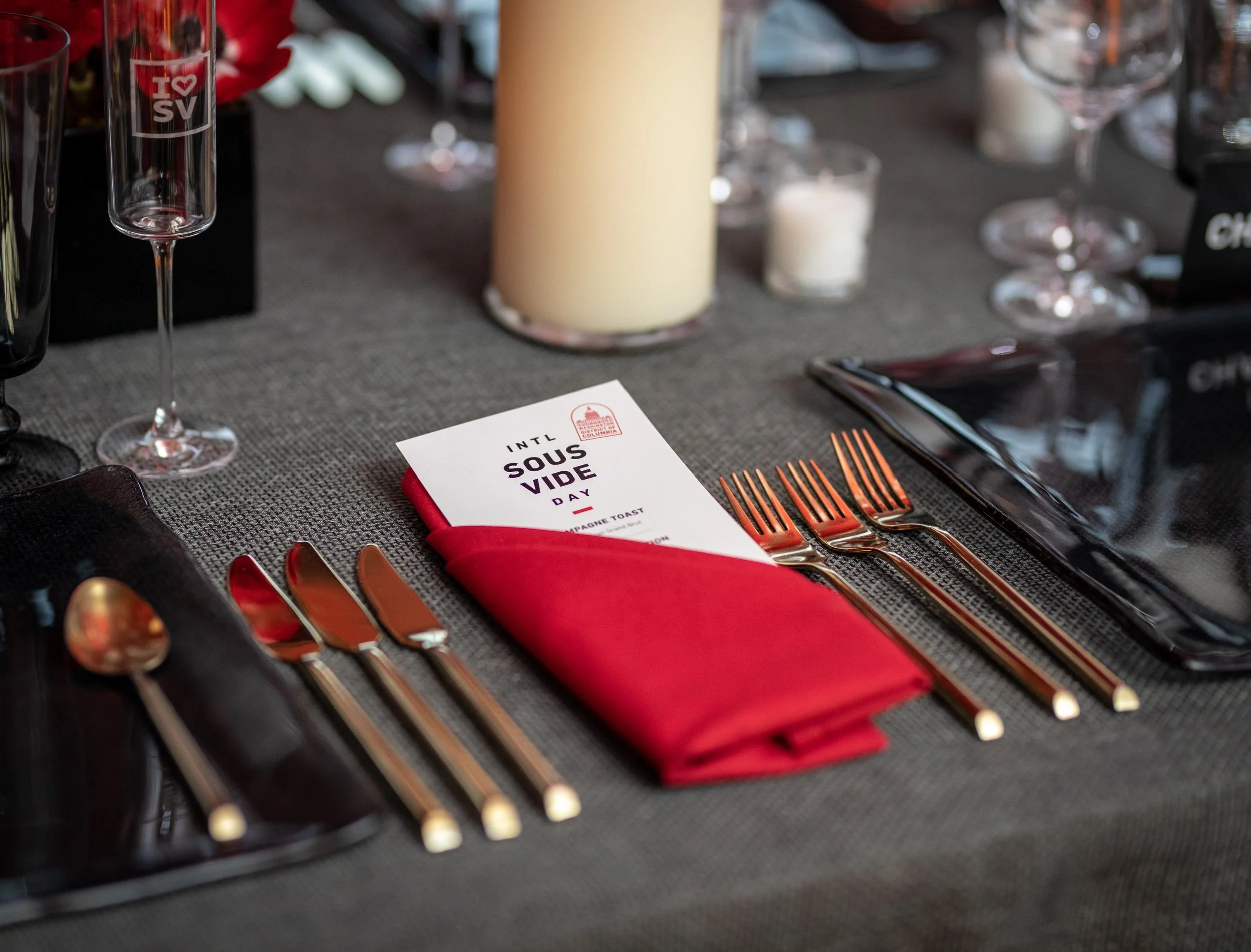 International Sous Vide day, event produce by Stratus Firm an event production company in DC