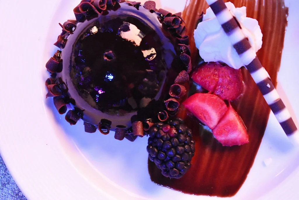 Dessert pastries at the Congressional Black Caucus Foundation Phoenix Awards dinner.